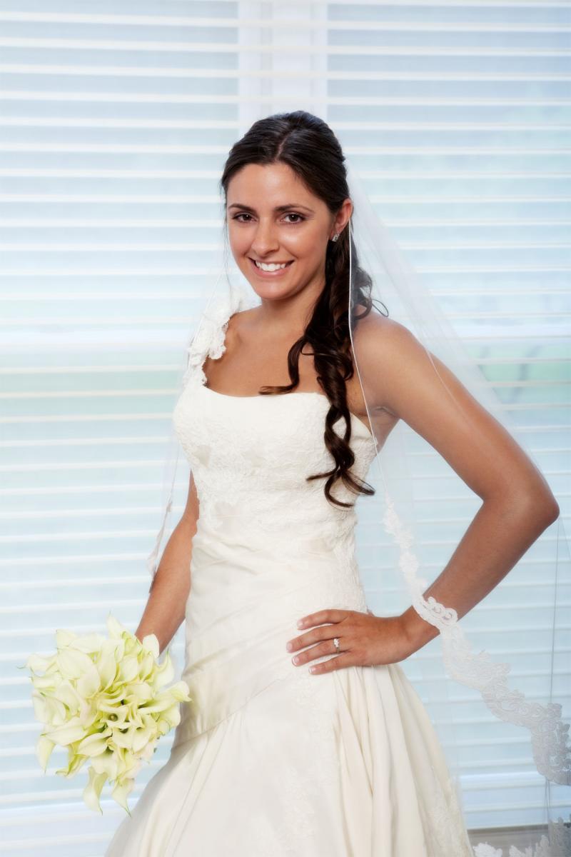 Bride's picture